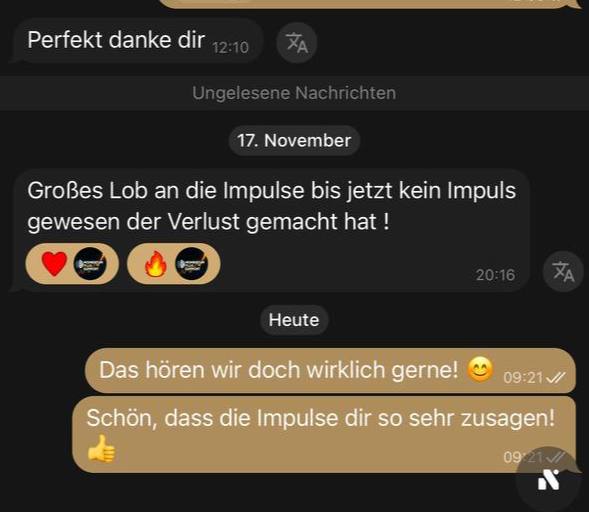 Community Feedback Impulse
